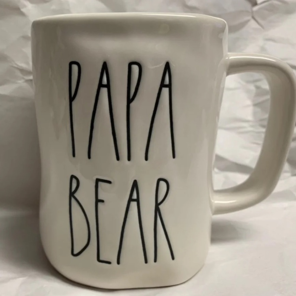 Rae Dunn papa bear mug